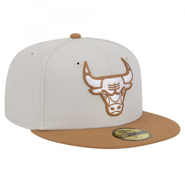 Бейсболка Chicago Bulls New Era Color Pack 59FIFTY - Cream/Tan