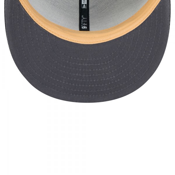 Бейсболка New Orleans Pelicans New Era Black Midnight Ink Pop Outline 9FIFTY