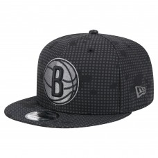 Бейсболка Brooklyn Nets New Era Midnight Ink Pop Outline 9FIFTY - Black