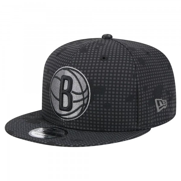Бейсболка Brooklyn Nets New Era Midnight Ink Pop Outline 9FIFTY - Black