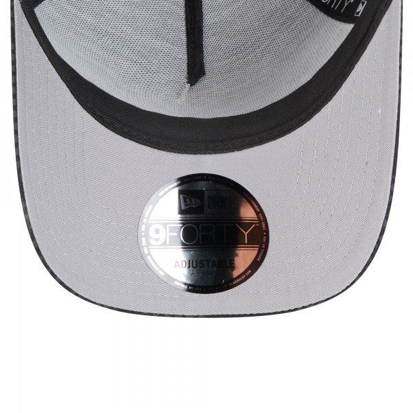 Бейсболка Los Angeles Lakers New Era Midnight Ink Tonal A-Frame Trucker 9FORTY - Black