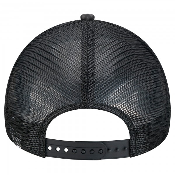 Бейсболка Chicago Bulls New Era Male Adult Midnight Ink Tonal A-Frame Trucker 9FORTY - Black
