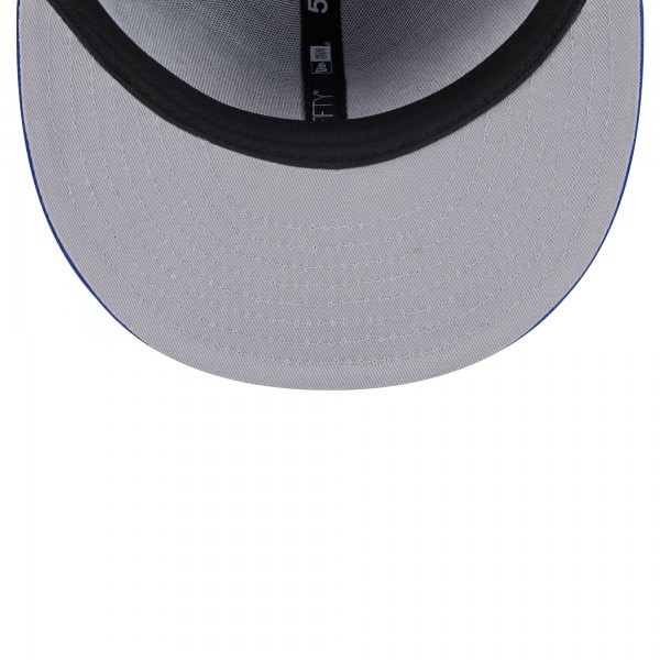 Бейсболка Golden State Warriors New Era Sport Night Script Sided 59FIFTY - Royal