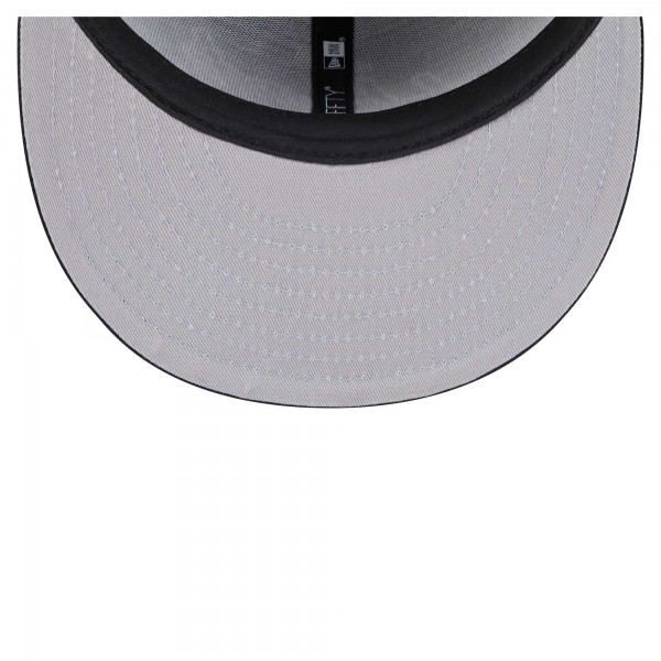 Бейсболка Miami Heat New Era Black Sport Night Script Sided 59FIFTY