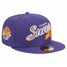 Бейсболка Phoenix Suns New Era Purple Sport Night Script Sided 59FIFTY