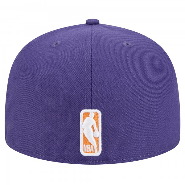 Бейсболка Phoenix Suns New Era Purple Sport Night Script Sided 59FIFTY