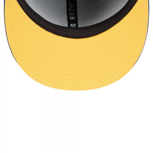 Бейсболка Golden State Warriors New Era Sport Night Splatter 2-Tone 9FIFTY - Black/Royal