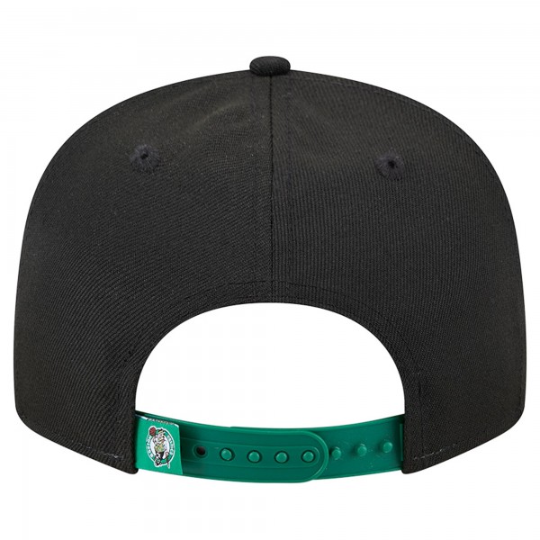 Бейсболка Boston Celtics New Era Sport Night Splatter 2-Tone 9FIFTY - Black/Kelly Green