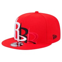 Бейсболка Houston Rockets New Era Red Sport Night Team Shadow 9FIFTY