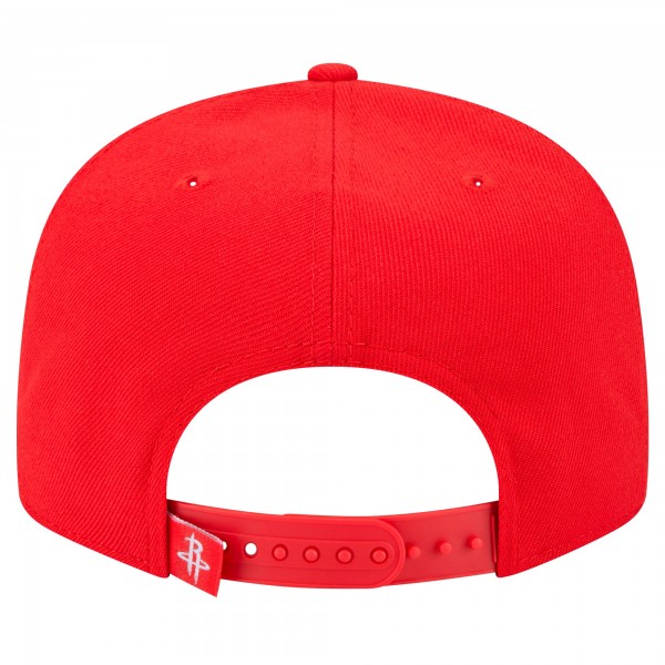Бейсболка Houston Rockets New Era Red Sport Night Team Shadow 9FIFTY