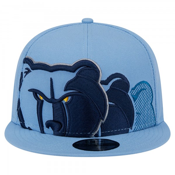 Бейсболка Memphis Grizzlies New Era Sport Night Team Shadow 9FIFTY - Light Blue