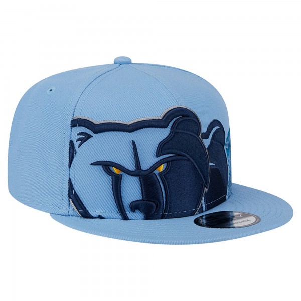 Бейсболка Memphis Grizzlies New Era Sport Night Team Shadow 9FIFTY - Light Blue