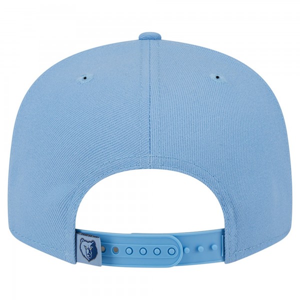 Бейсболка Memphis Grizzlies New Era Sport Night Team Shadow 9FIFTY - Light Blue