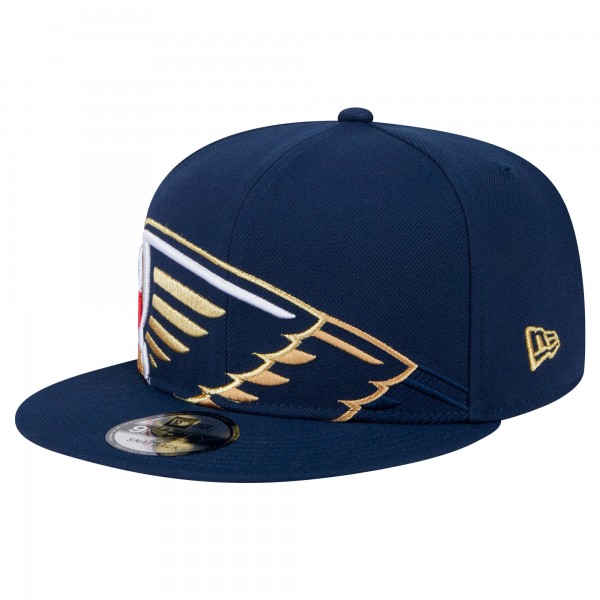 Бейсболка New Orleans Pelicans New Era Navy Sport Night Team Shadow 9FIFTY