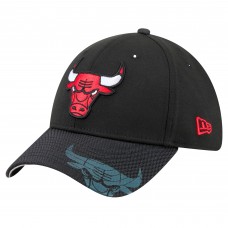 Бейсболка Chicago Bulls New Era Sport Night Visor Hit 39THIRTY - Black