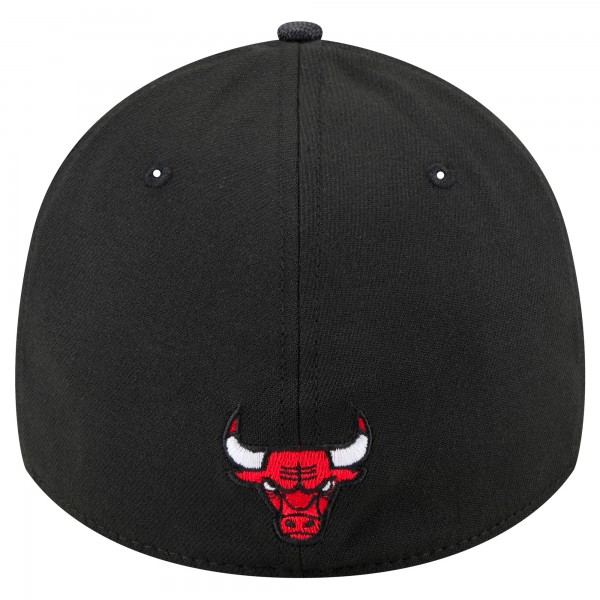 Бейсболка Chicago Bulls New Era Sport Night Visor Hit 39THIRTY - Black