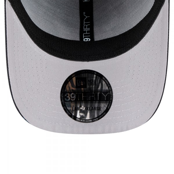 Бейсболка Chicago Bulls New Era Sport Night Visor Hit 39THIRTY - Black