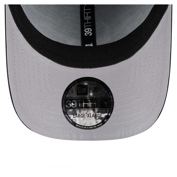 Бейсболка Philadelphia 76ers New Era Royal/Black Sport Night Visor Hit 39THIRTY