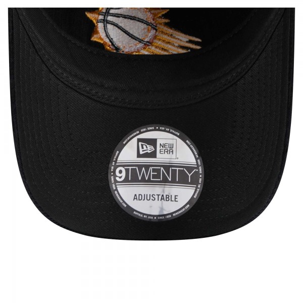 Бейсболка Phoenix Suns New Era Black Throwback Corded 9TWENTY