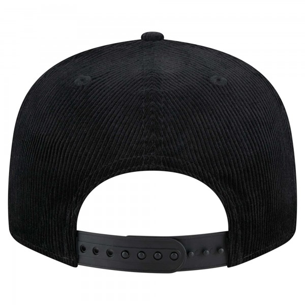 Бейсболка Miami Heat New Era Black Throwback Display Corduroy 9FIFTY