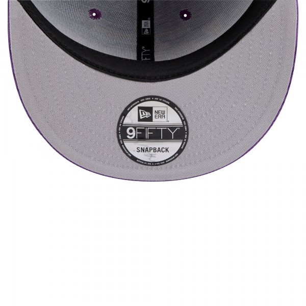 Бейсболка Los Angeles Lakers New Era Throwback Display Corduroy 9FIFTY - Purple