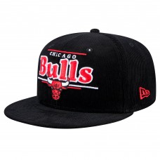 Бейсболка Chicago Bulls New Era Throwback Display Corduroy 9FIFTY - Black