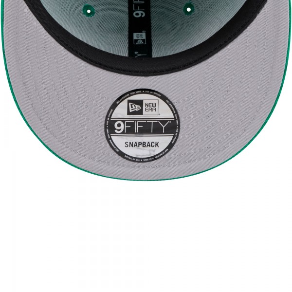 Бейсболка Boston Celtics New Era Throwback Display Corduroy 9FIFTY - Kelly Green