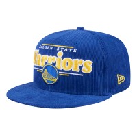 Бейсболка Golden State Warriors New Era Throwback Display Corduroy 9FIFTY - Royal
