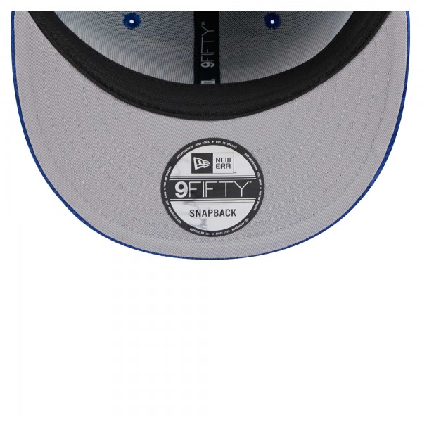 Бейсболка Golden State Warriors New Era Throwback Display Corduroy 9FIFTY - Royal