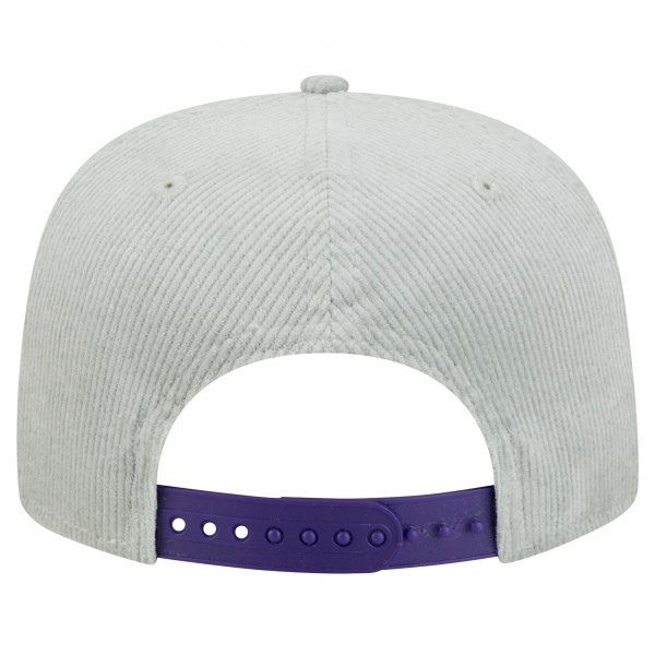 Бейсболка Phoenix Suns New Era Gray Throwback Corduroy Golfer