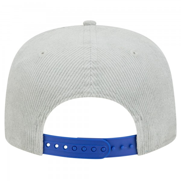 Бейсболка Golden State Warriors New Era Throwback Corduroy Golfer - Gray