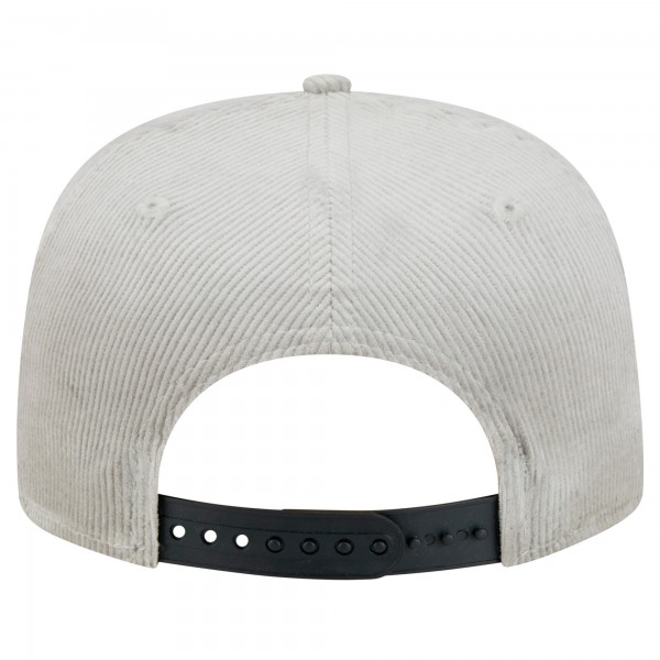 Бейсболка Milwaukee Bucks New Era Gray Throwback Corduroy Golfer