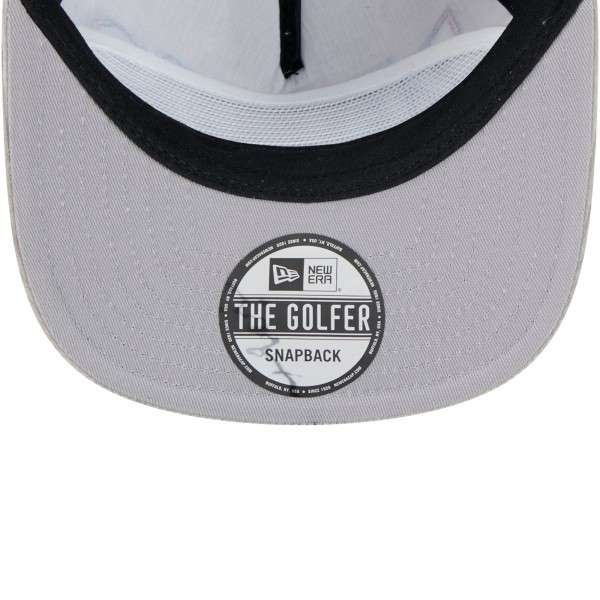 Philadelphia 76ers New Era Gray Throwback Corduroy Golfer Snapback Hat