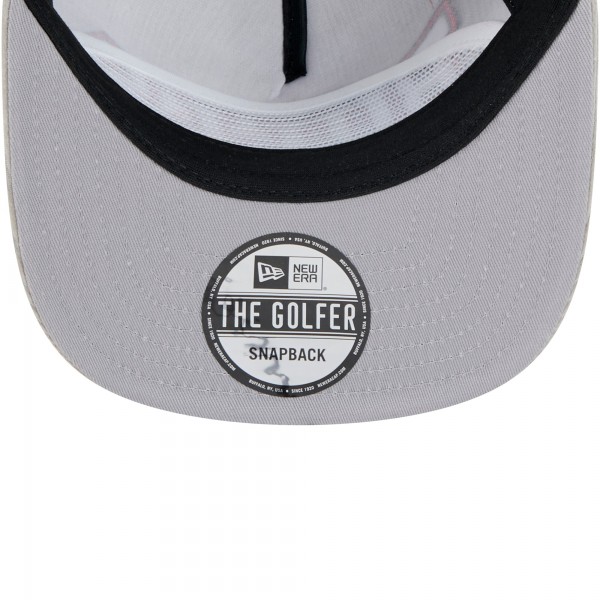 Бейсболка Chicago Bulls New Era Throwback Corduroy Golfer - Gray
