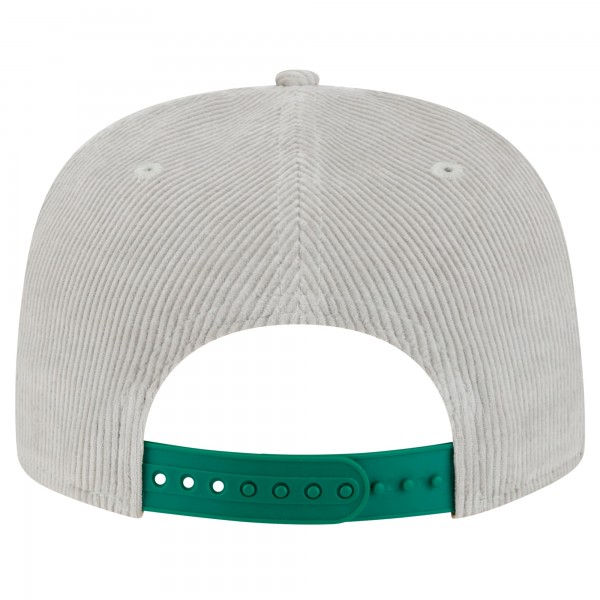Бейсболка Boston Celtics New Era Throwback Corduroy Golfer - Gray