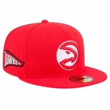 Бейсболка Atlanta Hawks New Era Throwback Pennant 59FIFTY - Red