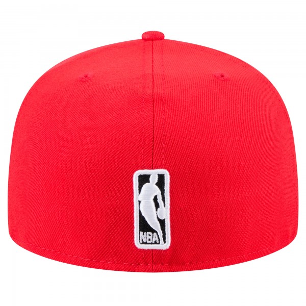 Бейсболка Atlanta Hawks New Era Throwback Pennant 59FIFTY - Red