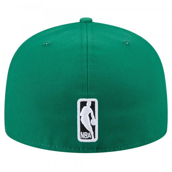 Бейсболка Boston Celtics New Era Throwback Pennant 59FIFTY - Kelly Green