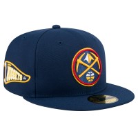 Бейсболка  Denver Nuggets New Era Navy Throwback Pennant 59FIFTY