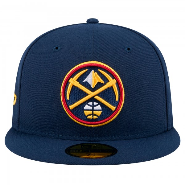 Бейсболка  Denver Nuggets New Era Navy Throwback Pennant 59FIFTY