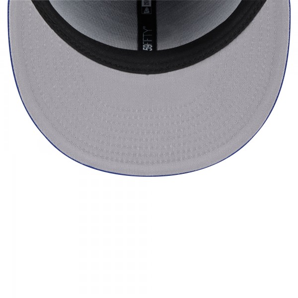 Бейсболка Philadelphia 76ers New Era Royal Throwback Pennant 59FIFTY