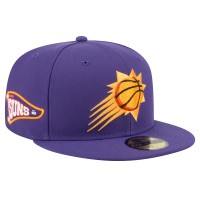 Бейсболка  Phoenix Suns New Era Purple Throwback Pennant 59FIFTY