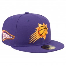 Бейсболка  Phoenix Suns New Era Purple Throwback Pennant 59FIFTY