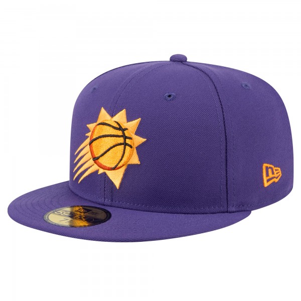 Бейсболка  Phoenix Suns New Era Purple Throwback Pennant 59FIFTY