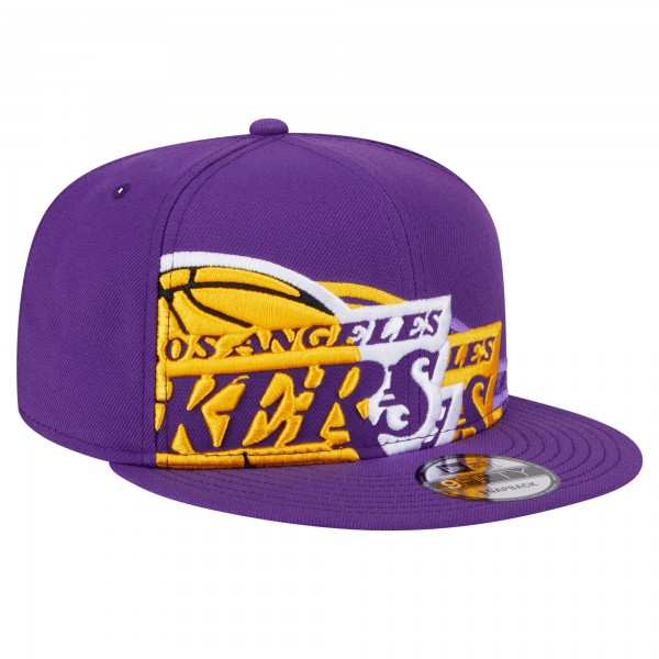 Бейсболка Los Angeles Lakers New Era Youth Sport Night Team Shadow 9FIFTY - Purple