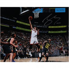 Jaime Jaquez Jr. Miami Heat Autographed Fanatics Authentic 8 x 10 Layup vs Utah Jazz Photograph