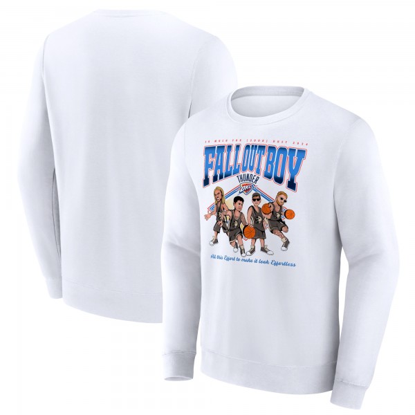 Кофта Fall Out Boy x Oklahoma City Thunder White So Much For (2our) Dust Fleece