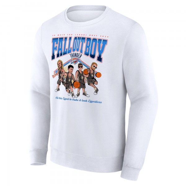 Кофта Fall Out Boy x Oklahoma City Thunder White So Much For (2our) Dust Fleece
