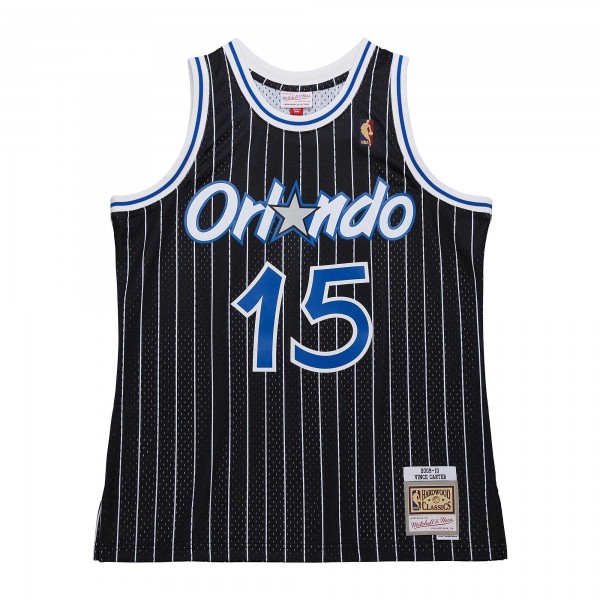 Джерси Orlando Magic Vince Carter Mitchell & Ness Black 2009/10 Hardwood Classics Swingman