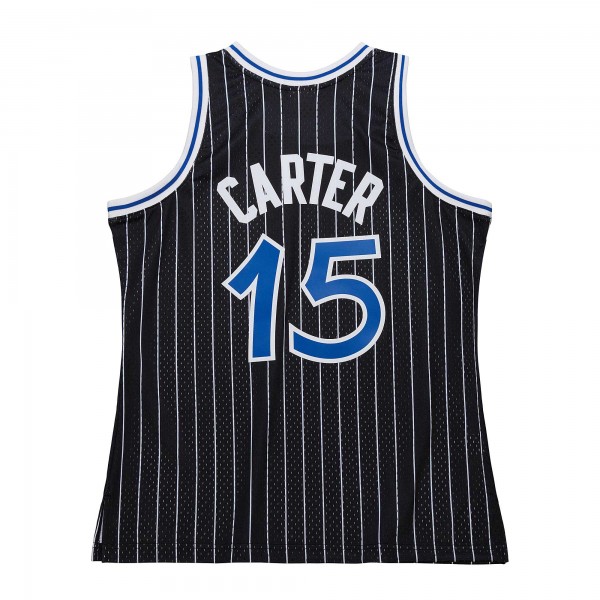 Джерси Orlando Magic Vince Carter Mitchell & Ness Black 2009/10 Hardwood Classics Swingman